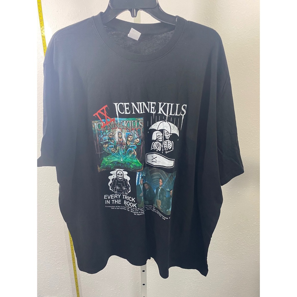 Ice Nine Kills Every Trick In The Book Graphic T-Shirt Black XXL‎ Metalcore Band
